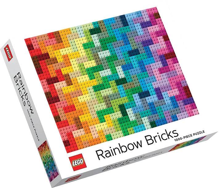 Puzzle: LEGO Rainbow Bricks -