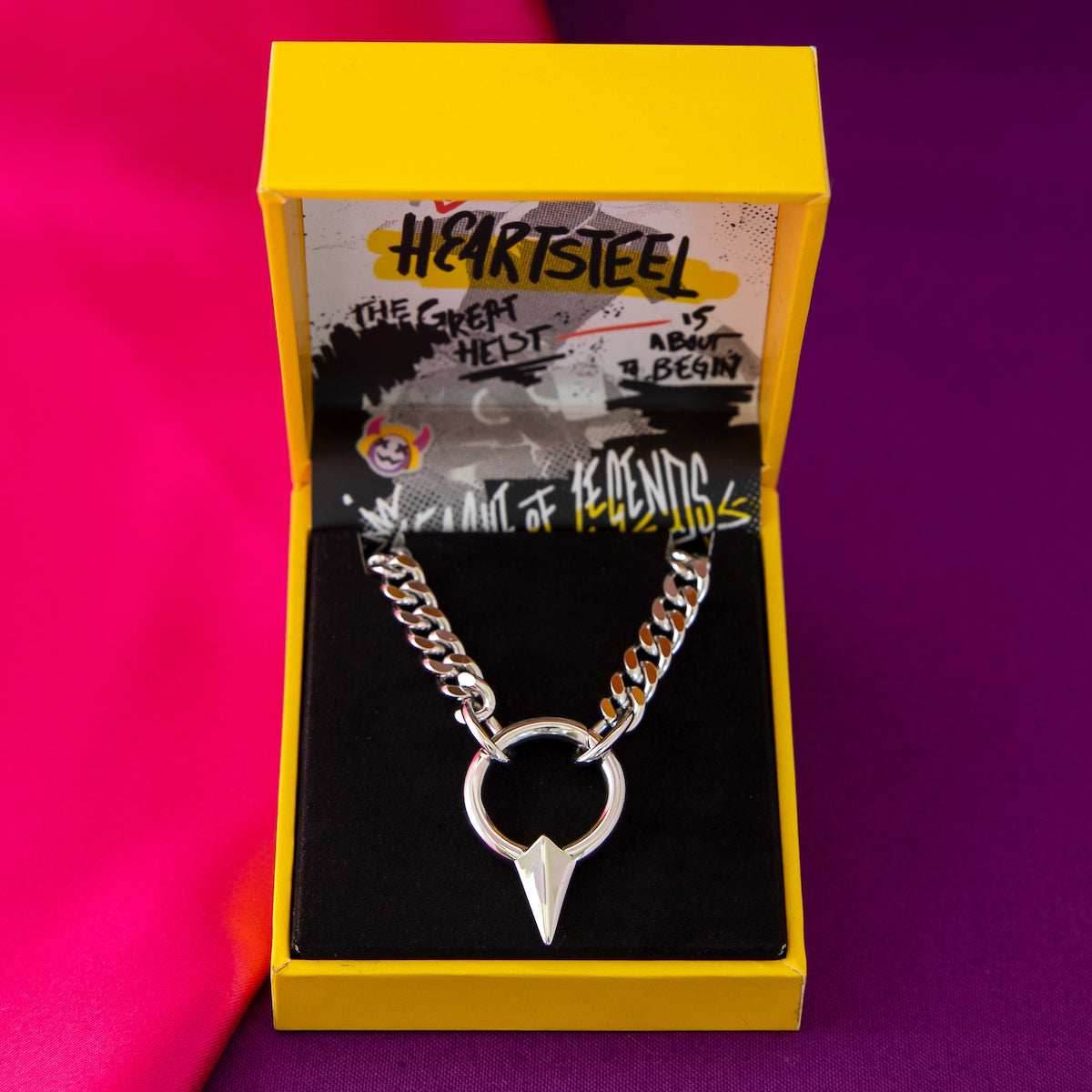League of Legends X RockLove HEARTSTEEL Necklace -