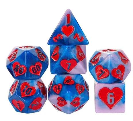Love is in the Air RPG Dice Set -