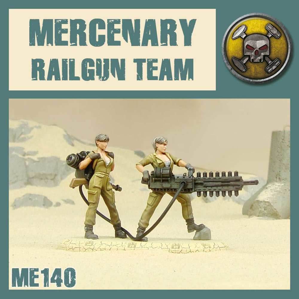 DUST 1947: Mercenary Railgun Duo -