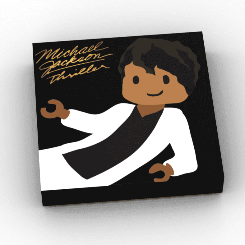 Michael Stack'em, Builder - B3 Customs ® Music Album Cover (2x2 Tile) -