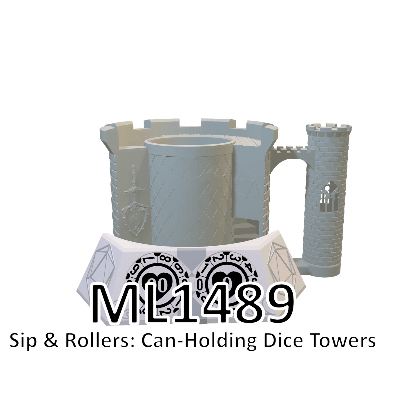 Bard Mug & Dice Tower - Tier 1 / Included