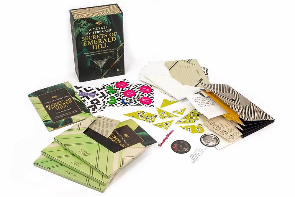 A Murder Mystery Game: Secrets of Emerald Hill -