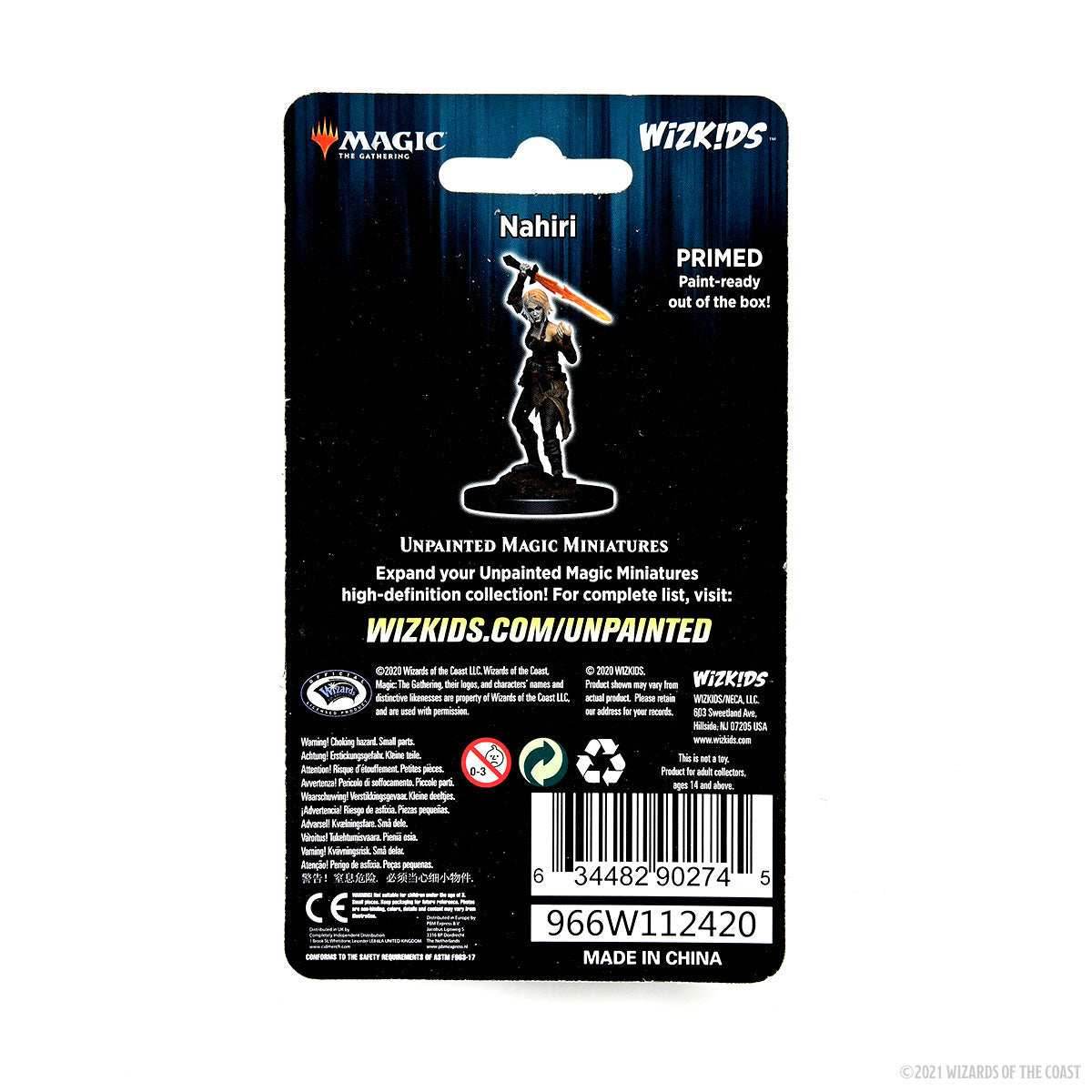 Magic: the Gathering - Unpainted Miniatures - Nahiri -
