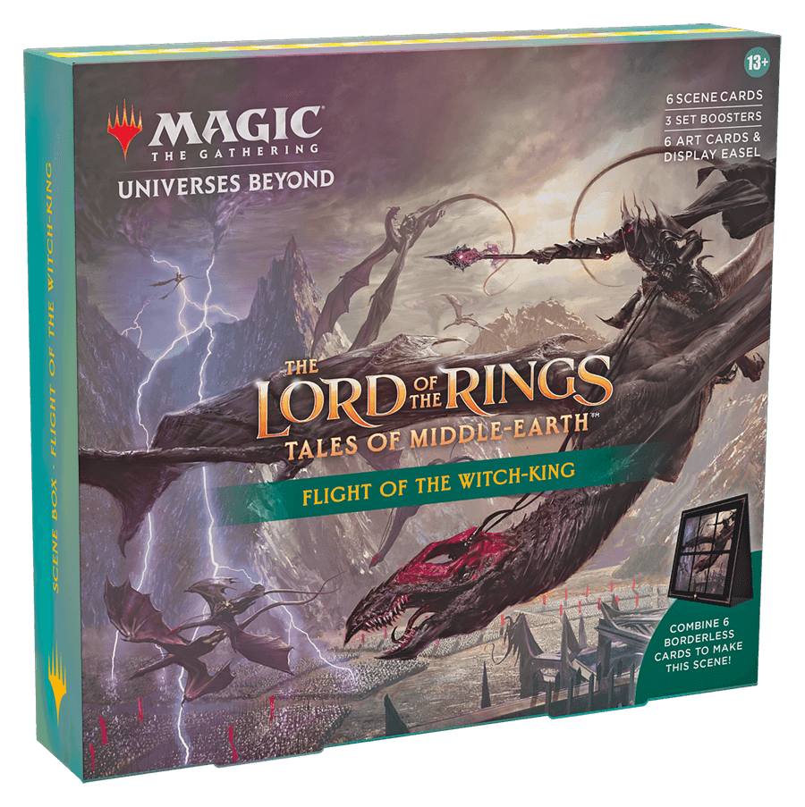 Magic: the Gathering - The Lord of the Rings -Tales of Middle-earth Scene Box - Flight of the Witch-King -