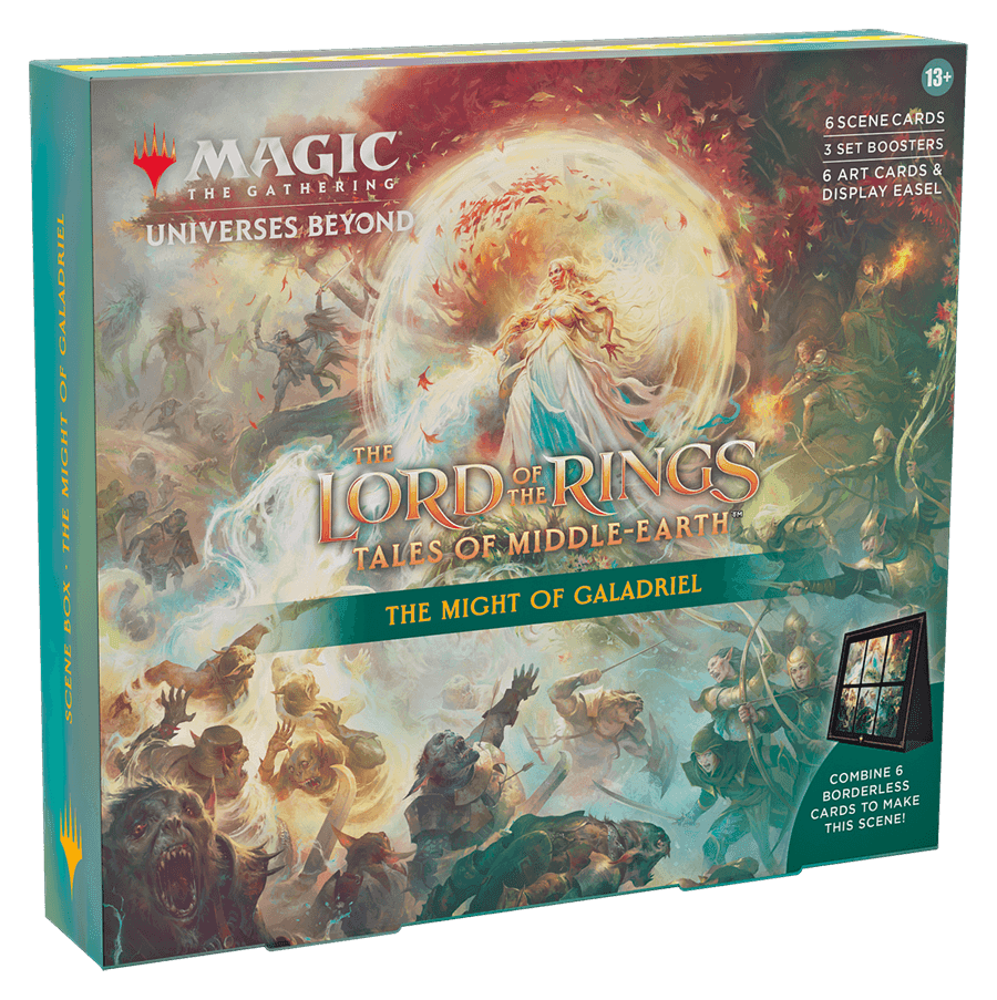 Magic: the Gathering - The Lord of the Rings -Tales of Middle-earth Scene Box - The Might of Galadriel -