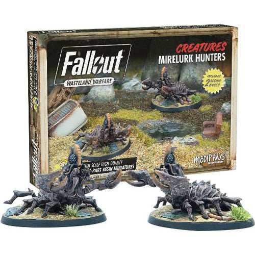 Fallout: Wasteland Warfare - Creatures - Mirelurk Hunters -