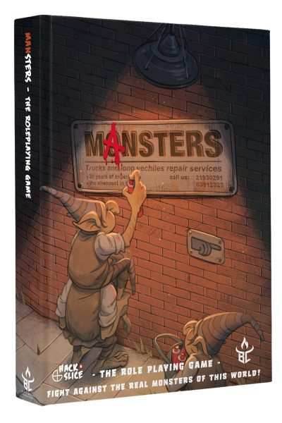 M(A)NSTERS: A Horror Parody Game with Political Undertones -