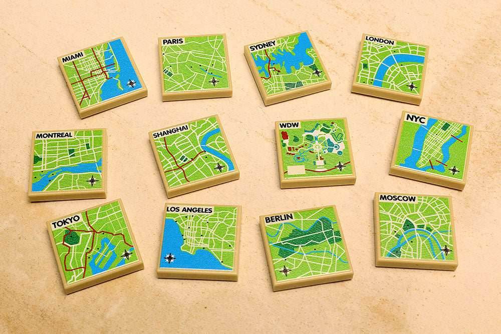B3 Customs® International Maps Pack -