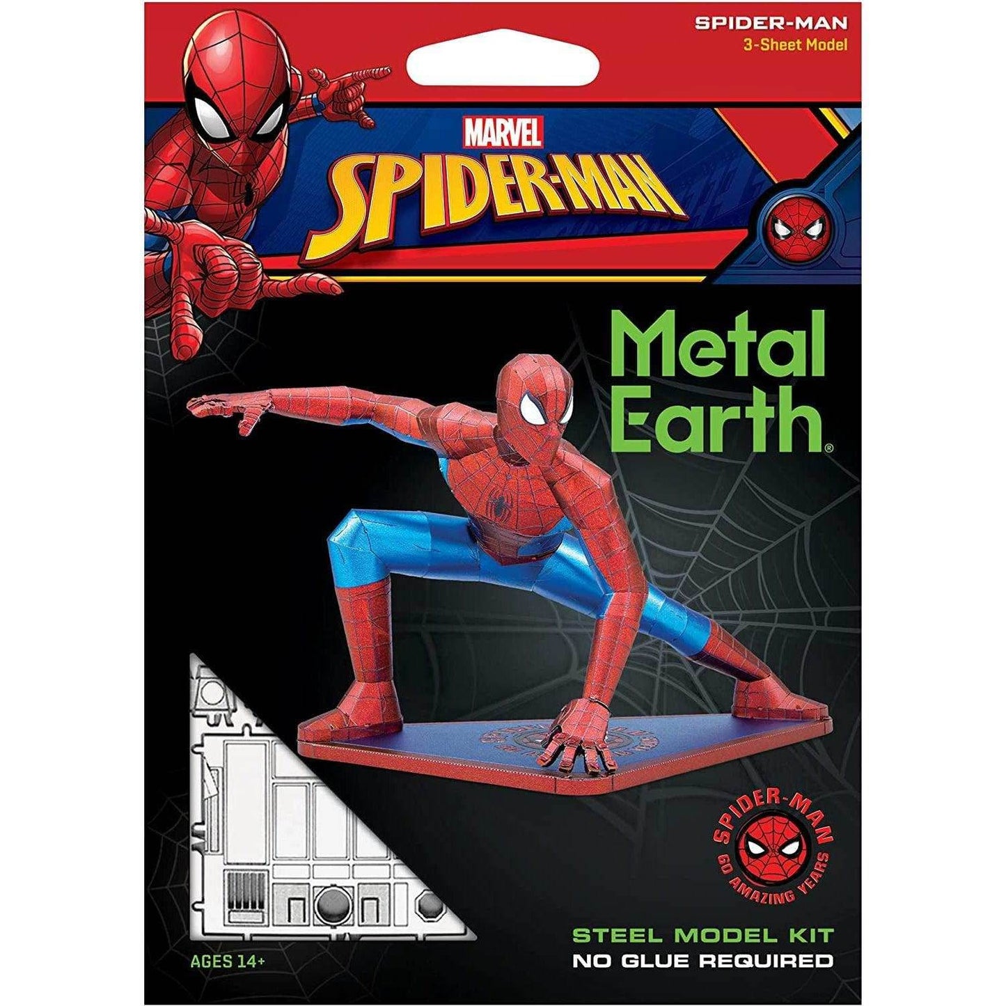 Marvel Spider-Man 3D Steel Model Kit Metal Earth -
