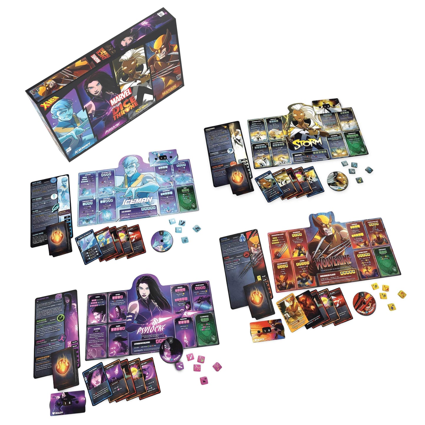 Marvel X-Men Dice Throne Box 1 -