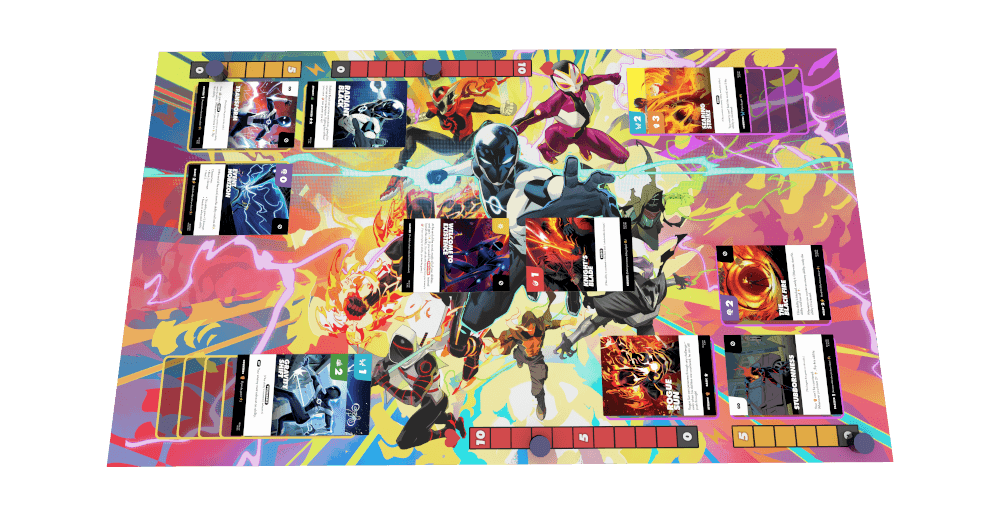 The Massive-Verse Fighting Card Game Official Playmat -