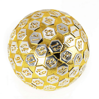 45mm Metal D100 - Gold & Silver -