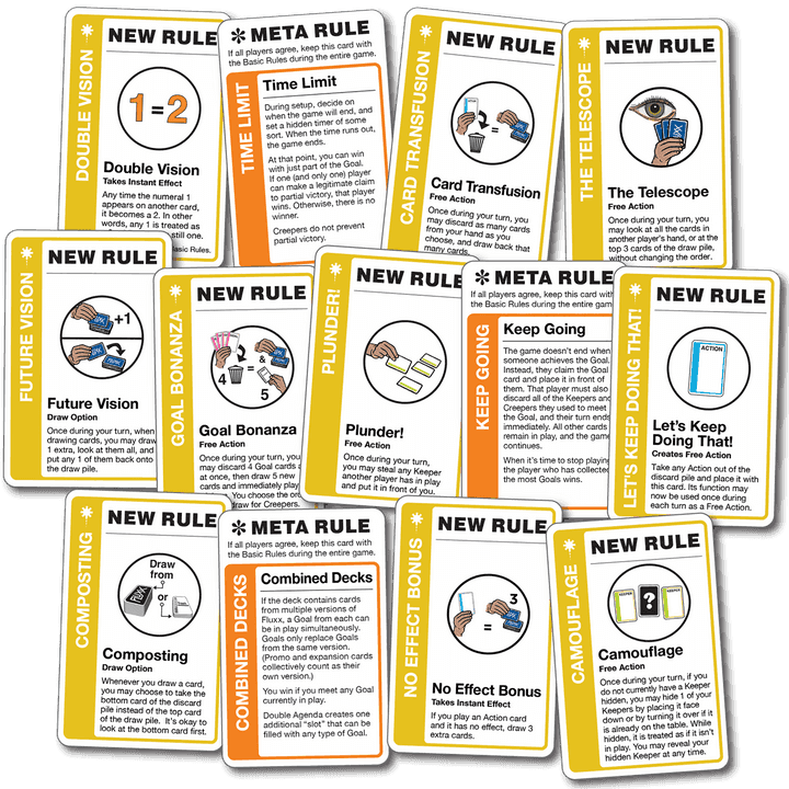 Fluxx: More Rules Expansion Deck -
