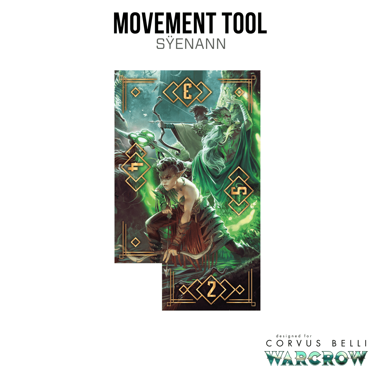 Warcrow Movement Tool - Syenann -