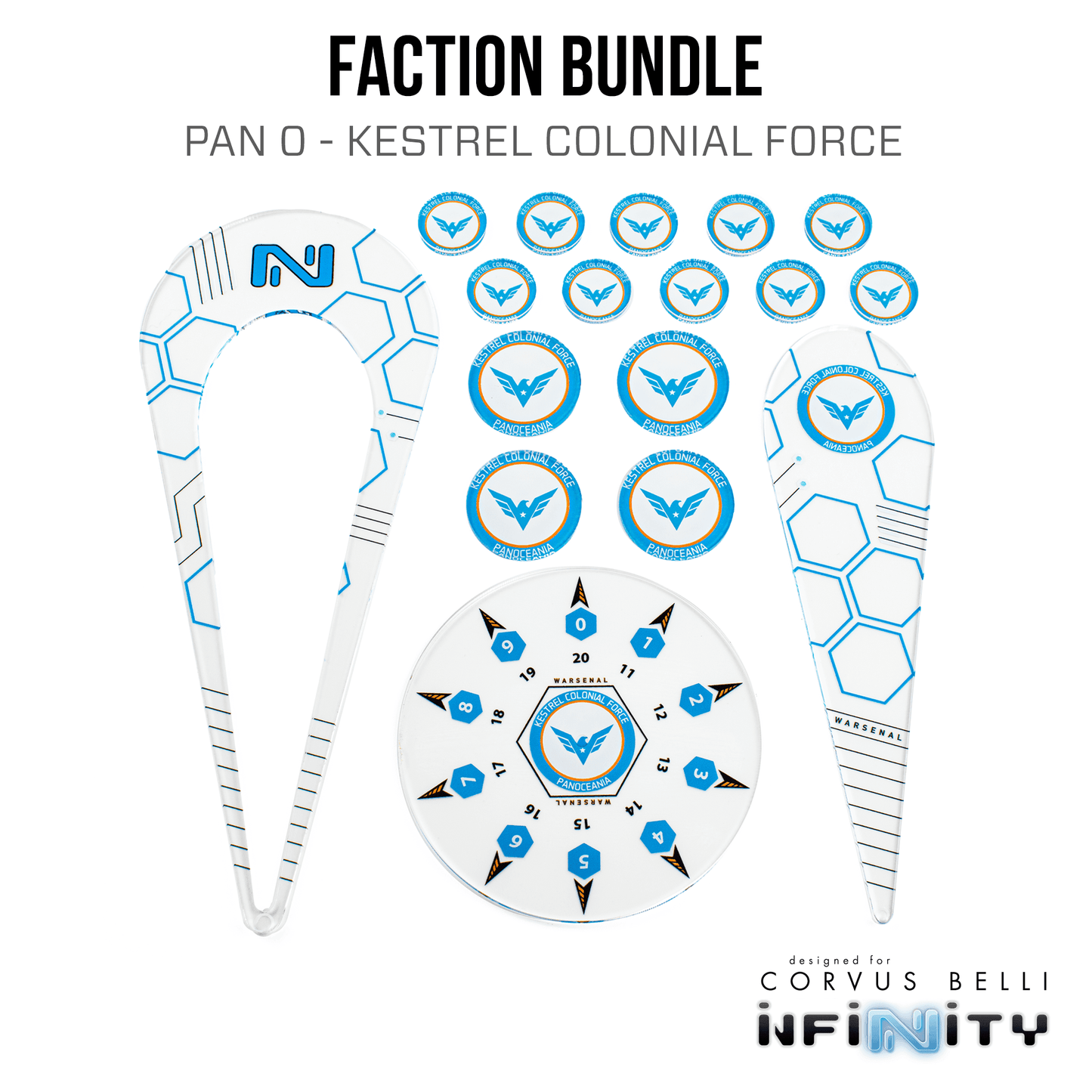 Infinity Faction Bundle: Kestrel Colonial Force -