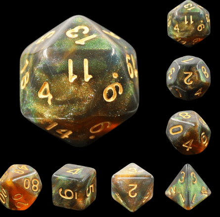 Nightingale RPG Dice Set -