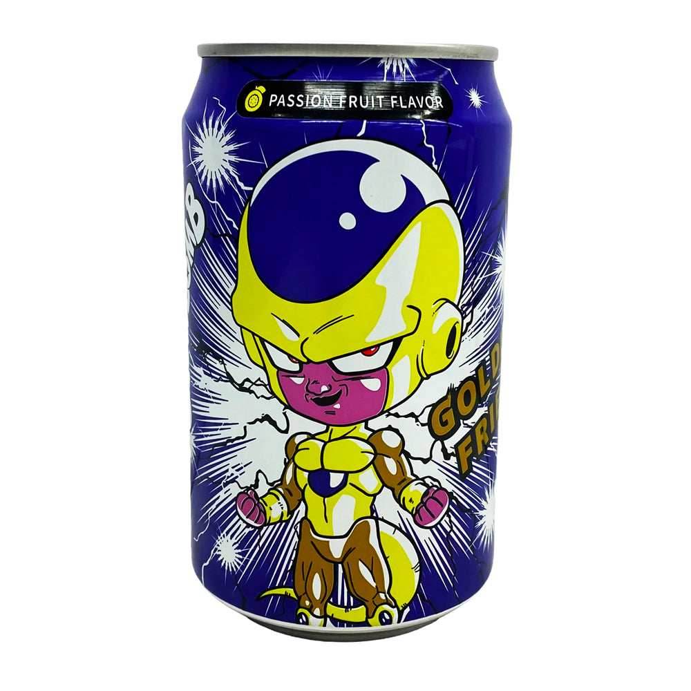 Ocean Bomb Dragon Ball Z Soda, Golden Frieza Passion Fruit (11.15oz) (Taiwan) -