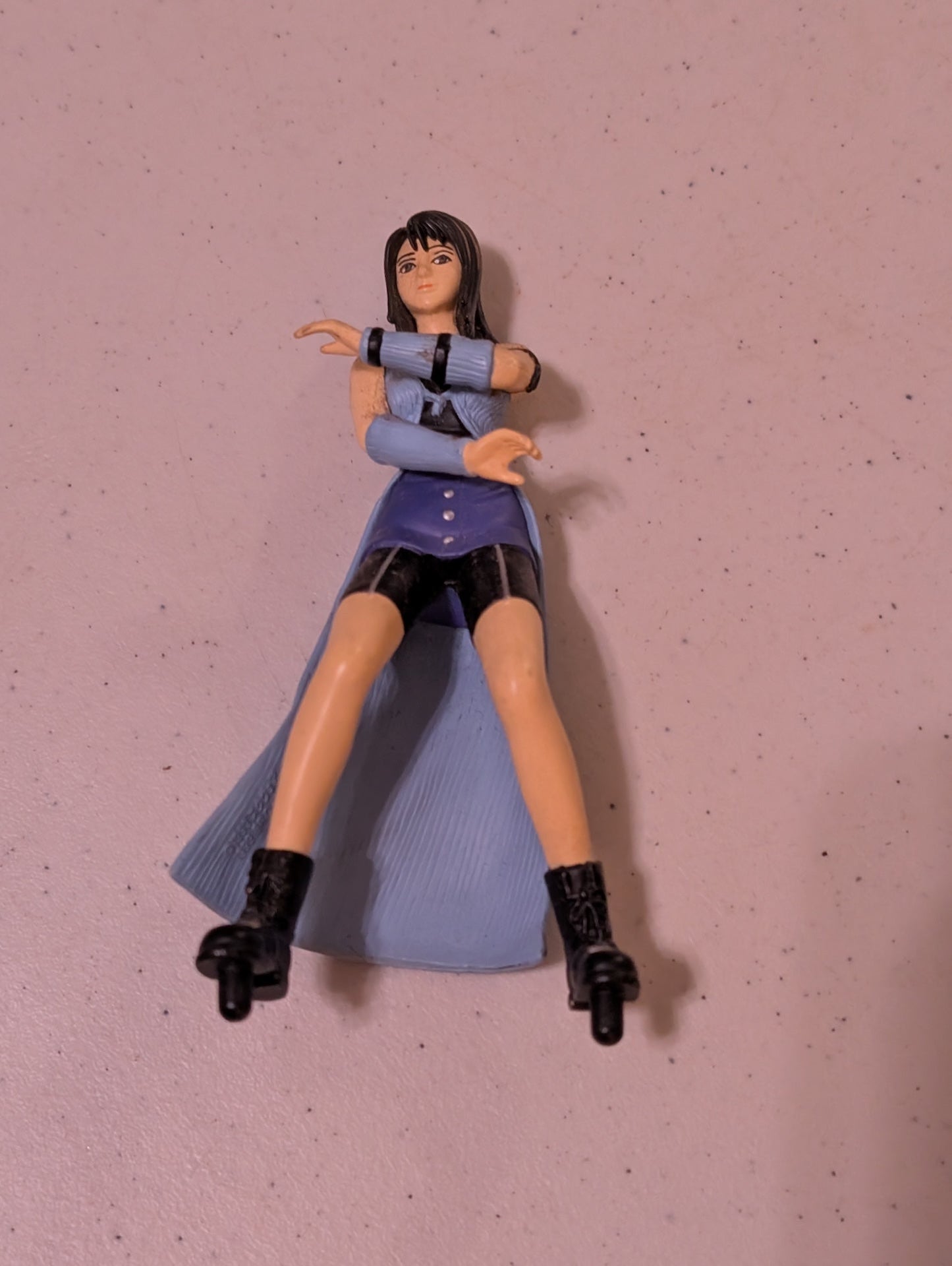 RINOA HEARTILL Final Fantasy VIII Action Figure Bandai 1999 Square Enix JRPG (Action Figure, SciFi/Fantasy, Collectable, Vintage, Loose, Missing Parts/pieces, Incomplete)