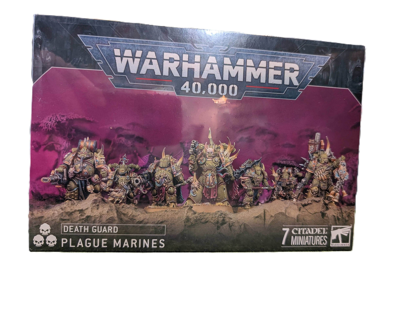 Warhammer 40k Death Guard: Plague Marines -