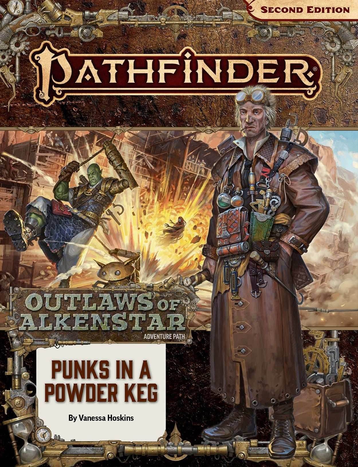 Pathfinder: Adventure Path - Outlaws of Alkenstar - Punks in a Powder Keg (1 of 3) -