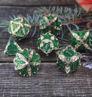 Quiver of Arrows: Elvish Royal Arrow - Metal RPG Dice Set -