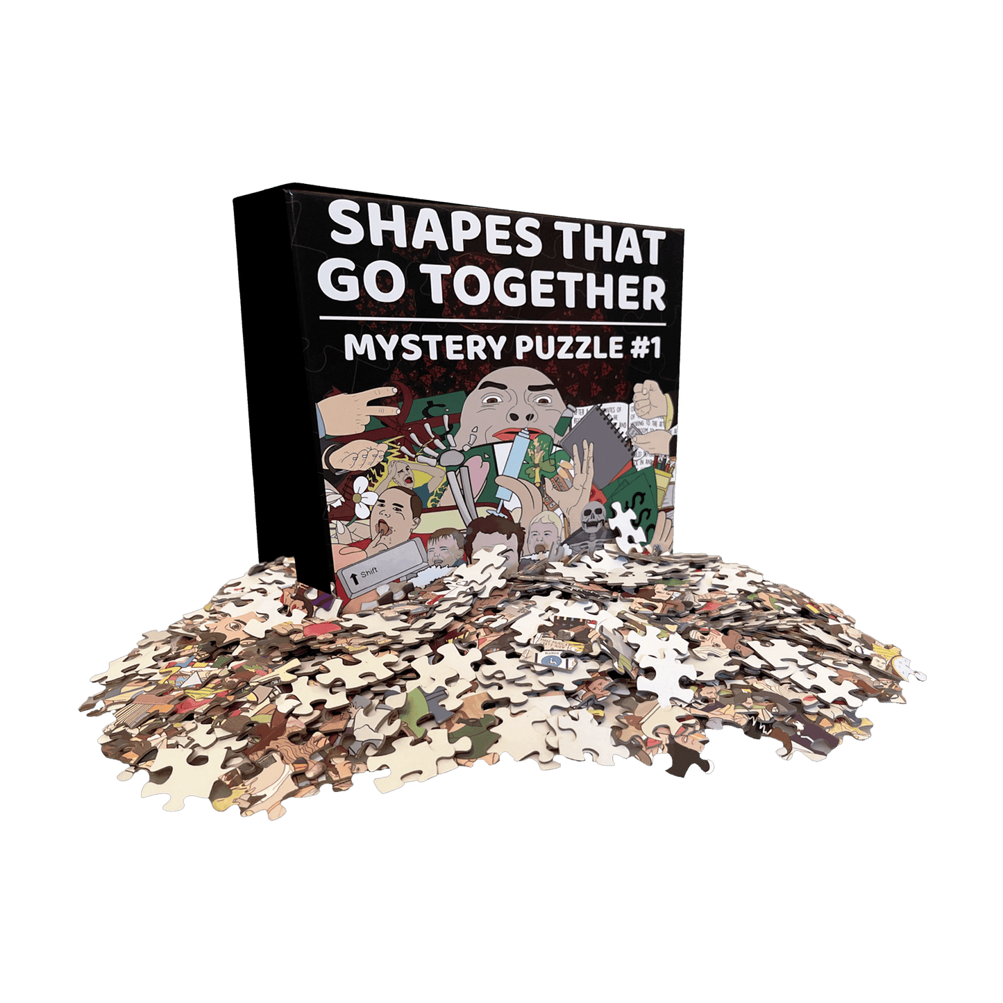 Shapes That Go Together - F-Life Mystery Puzzle #1 -