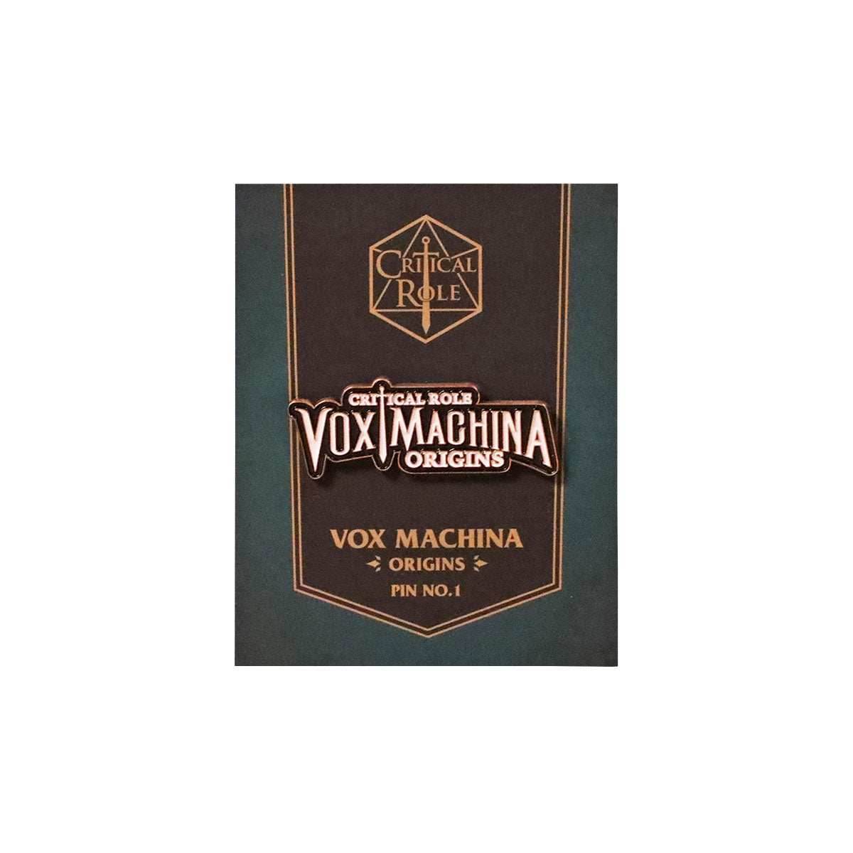Critical Role: Vox Machina Origins Logo Pin -