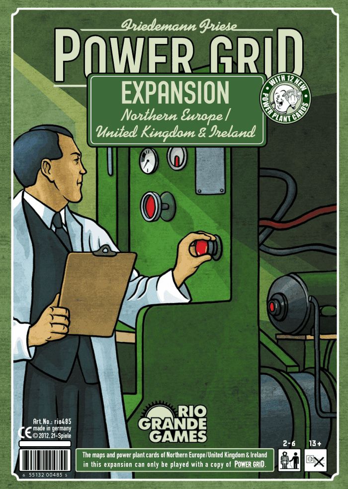 Power Grid: Northern Europe/United Kingdom & Ireland -