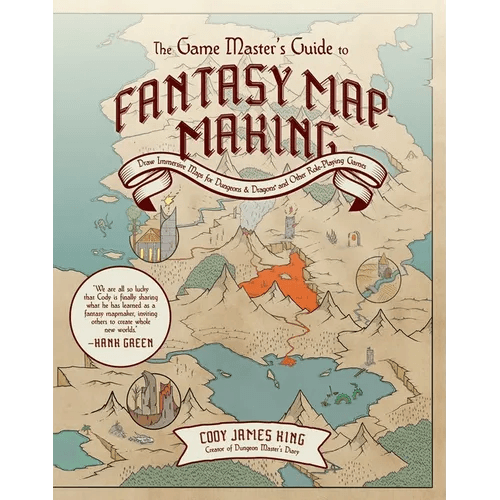 The Game Master's Guide to Fantasy Mapmaking: Draw Immersive Maps for Dungeons & Dragons and Other Role-Playing Games - Hardcover -