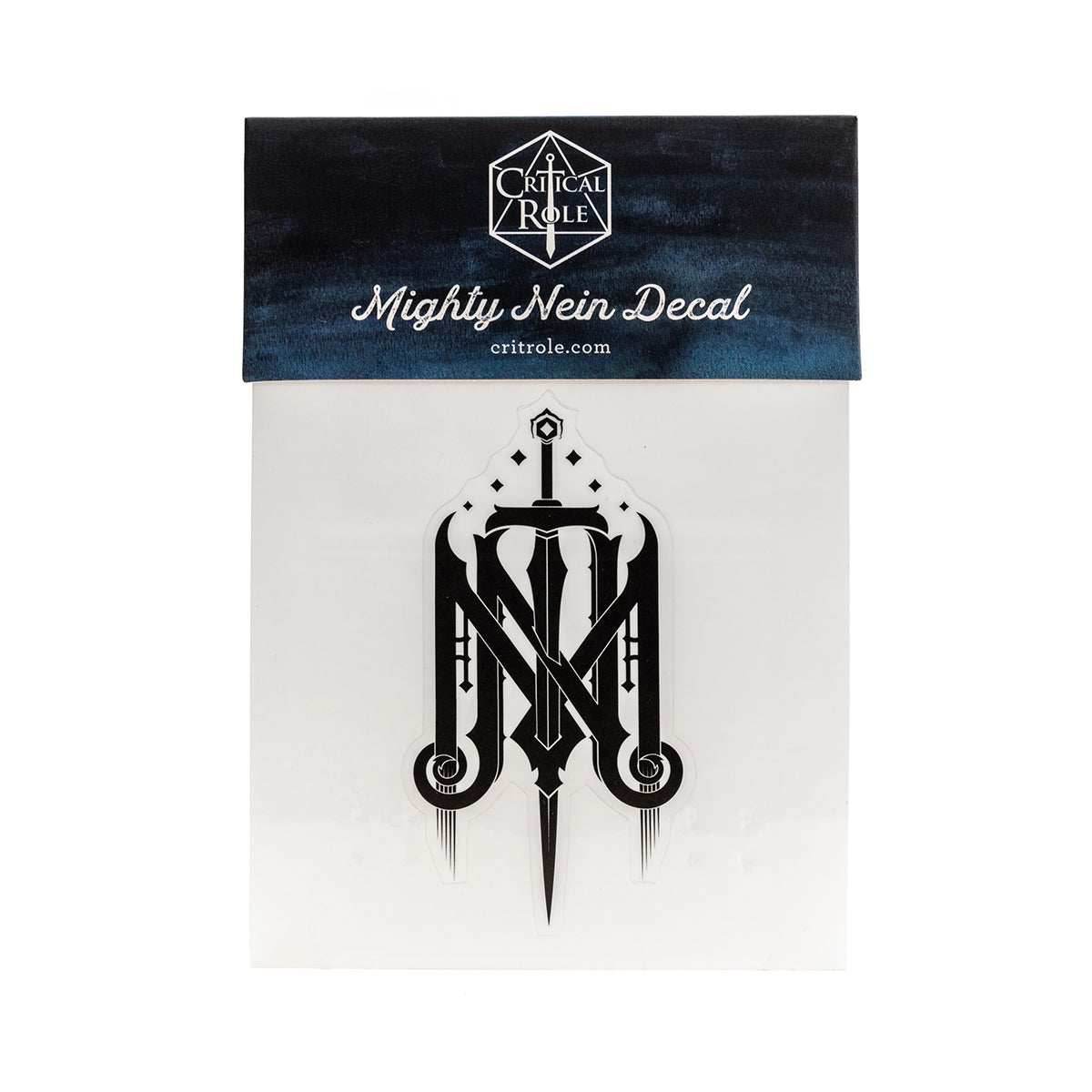 Critical Role: Mighty Nein Crest Decal -