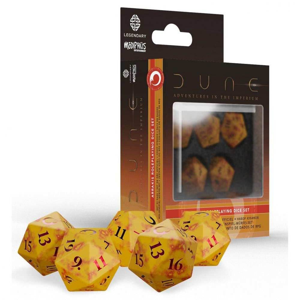 Dune RPG: Dice Set - Arrakis -