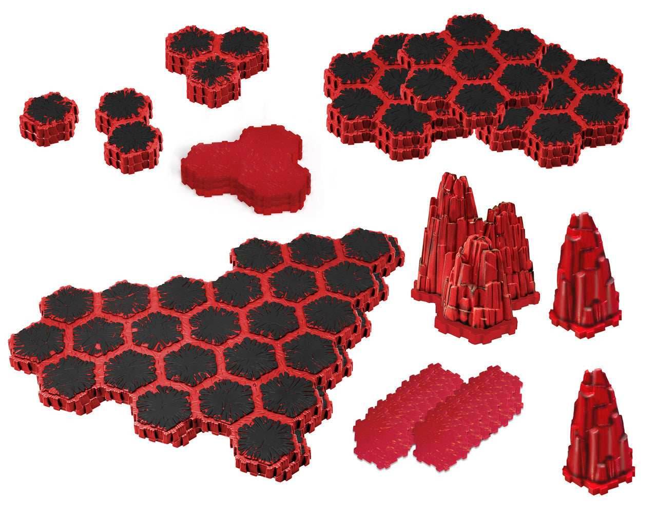 Heroscape: The Lava Fields of Valhalla Terrain Expansion -