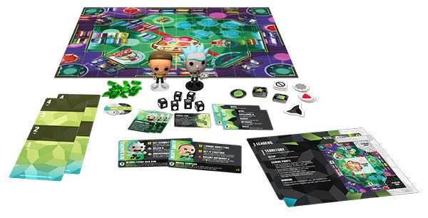 Funkoverse POP! Strategy Game - Rick and Morty Expandalone Set -