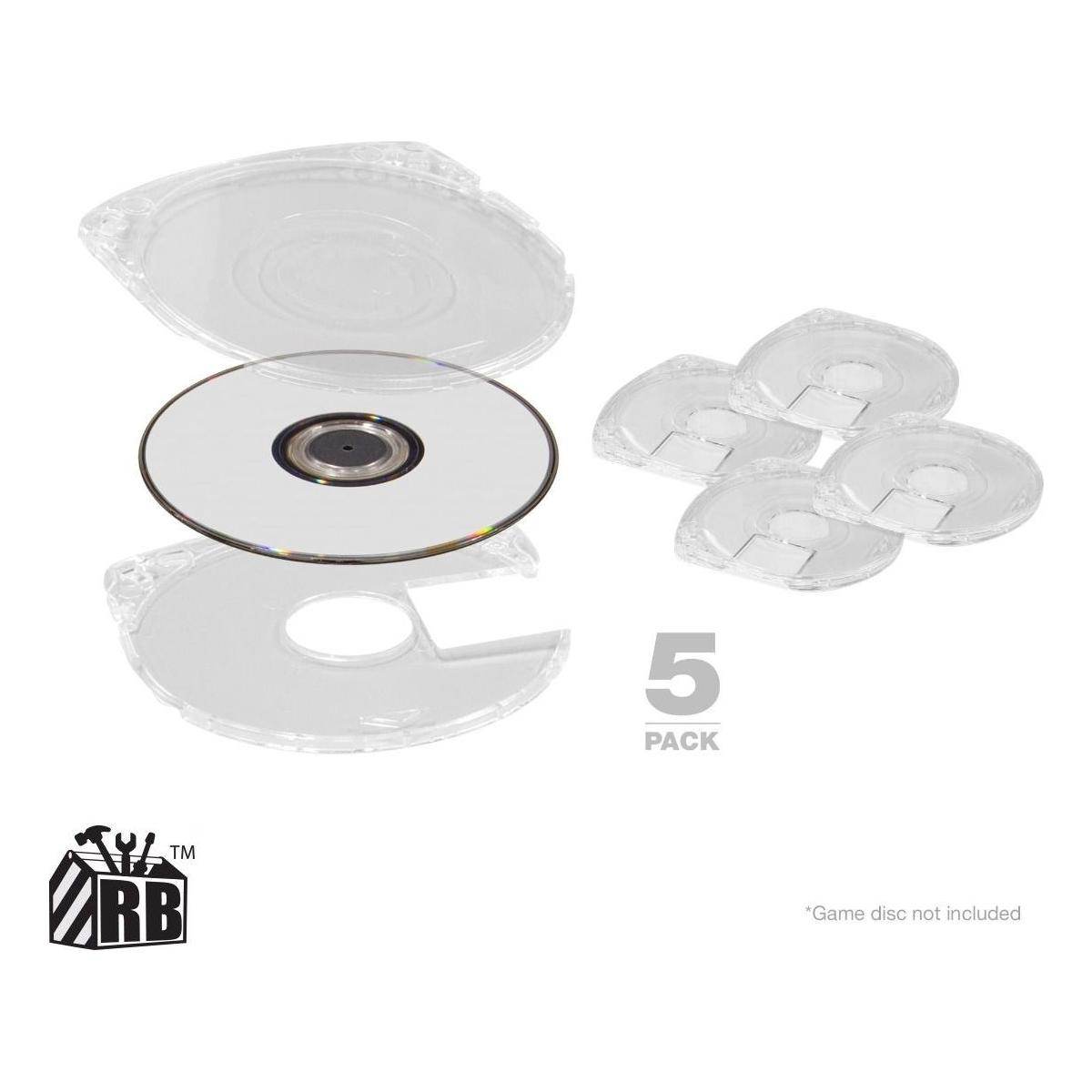 Game Disc Case Shell (5 Pcs) For UMD® / PSP® -