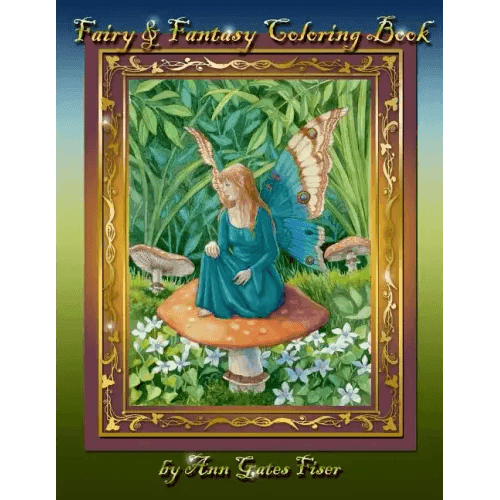 Fairy & Fantasy Coloring Book - Paperback -