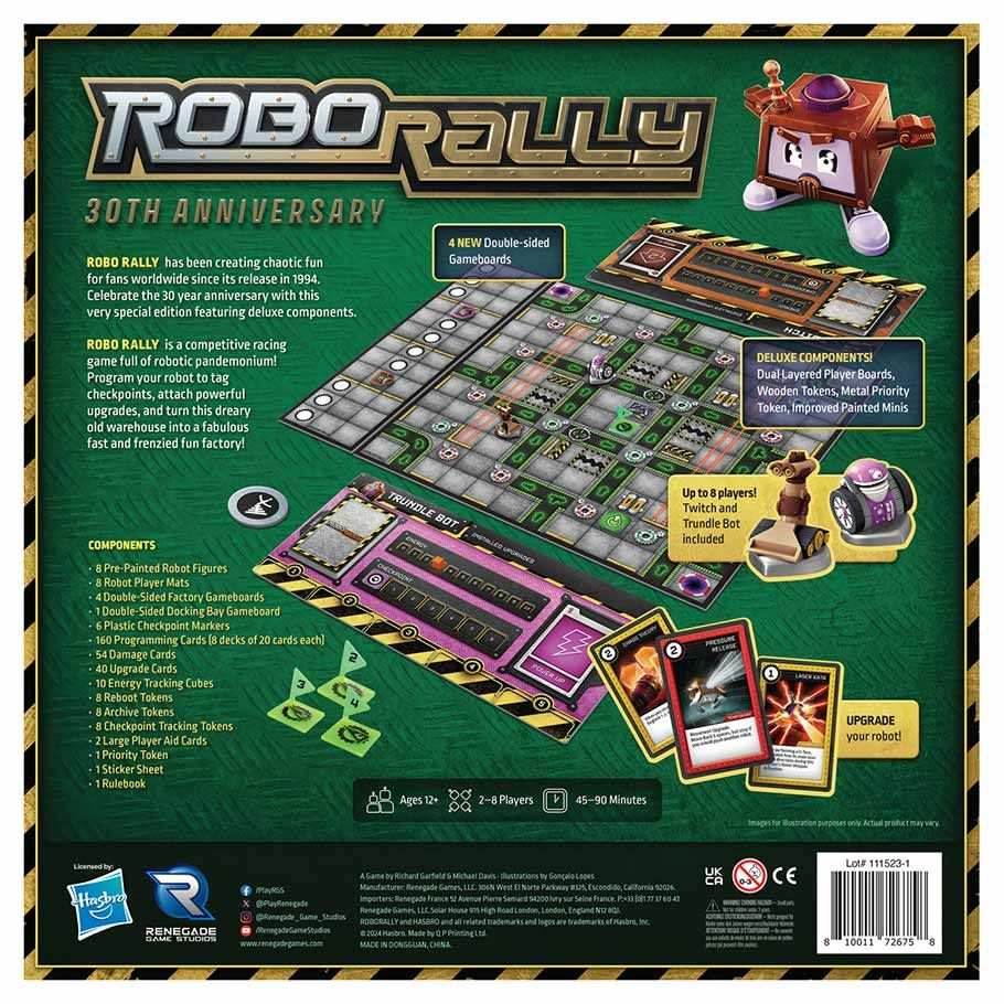 Robo Rally: 30th Anniversary Edition -