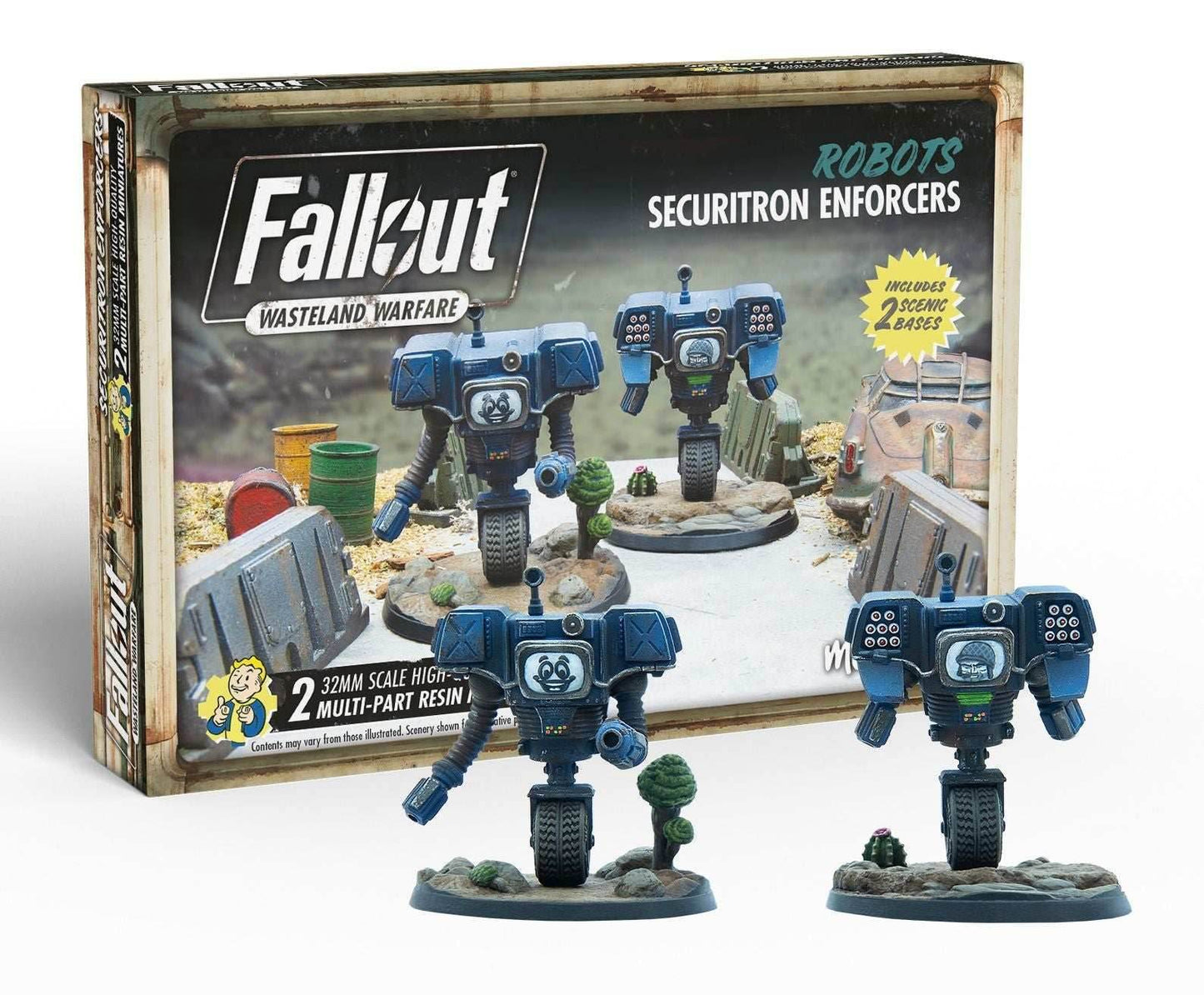 Fallout: Wasteland Warfare - Robots - Securitron Enforcers -