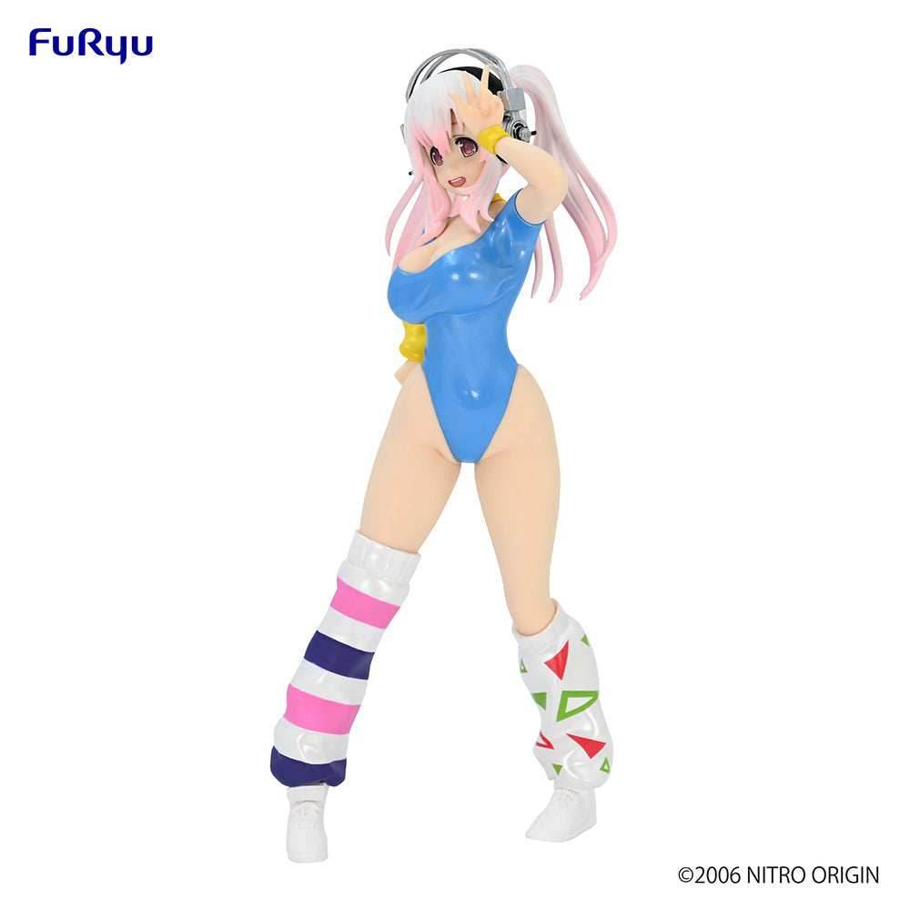 Super Sonico - Super Sonico 80's Blue Outfit Figure -