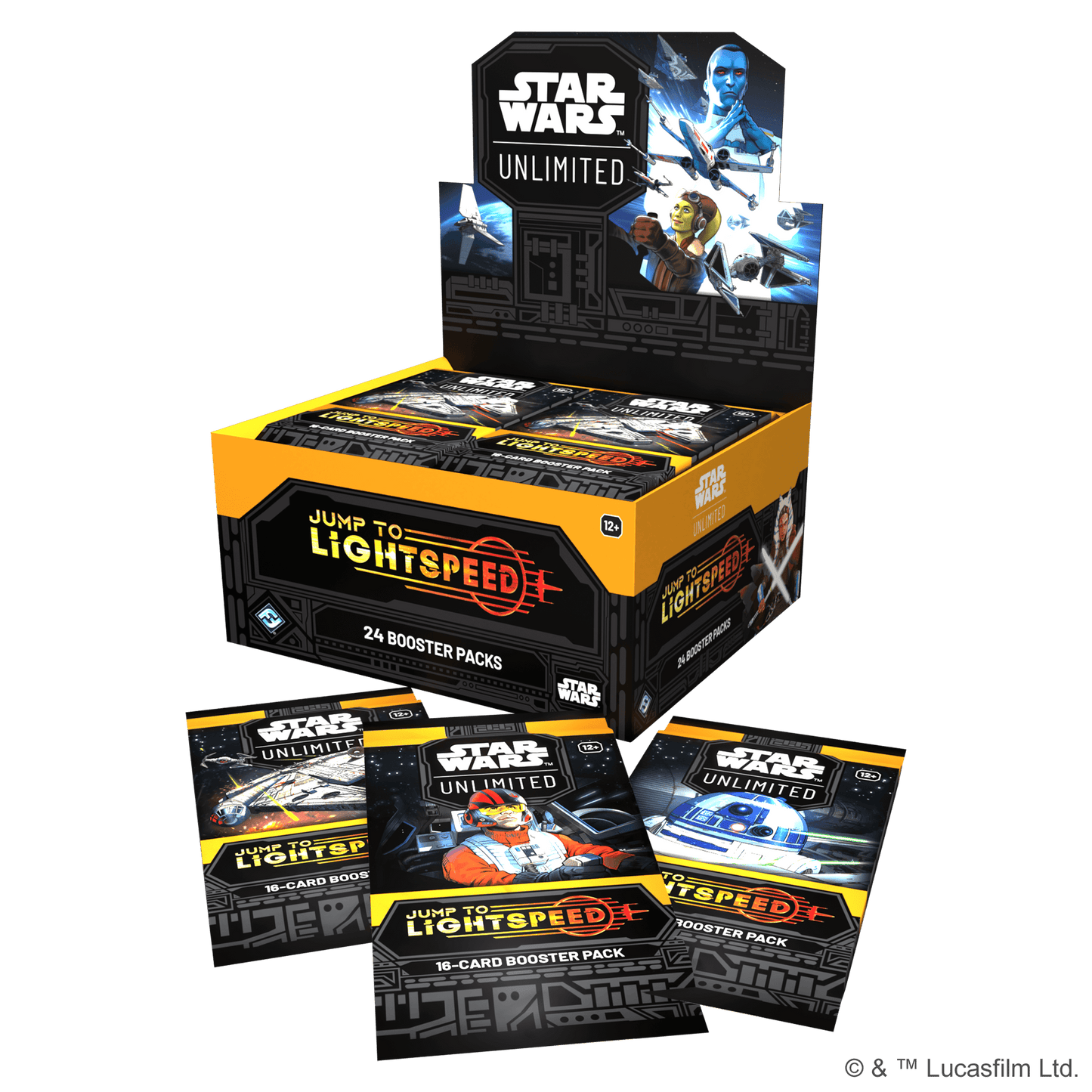 Star Wars: Unlimited - Jump to Lightspeed Booster Display -