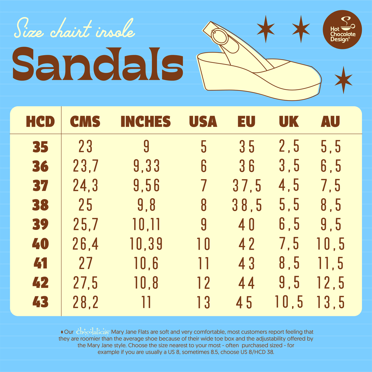 Chocolaticas® Bloody Mary Women's Sandal -