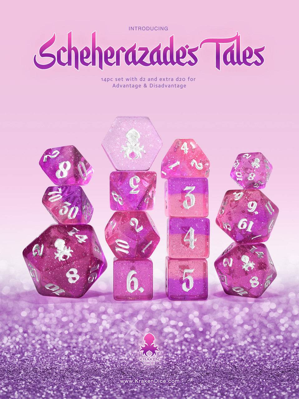 Scheherazade's Tales 14pc Dice Set -