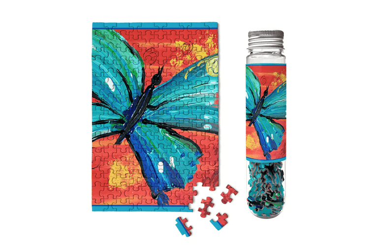 AWI Artists - Michael W. Yellow Butterfly Micro Puzzle -