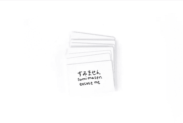 200 Miniature Blank Playing Cards - Half-Size Poker Cards -