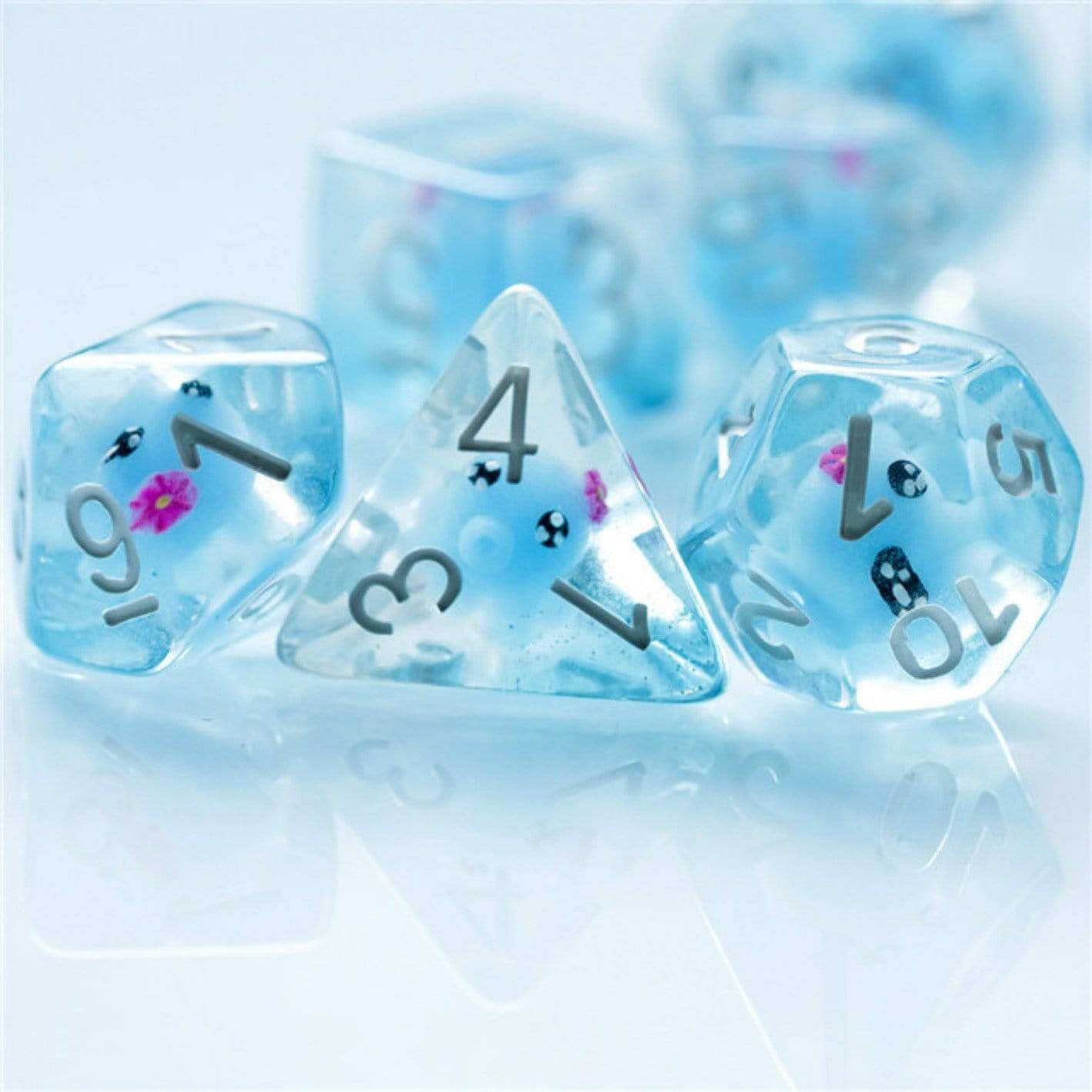 Blue Octopus RPG Dice Set -