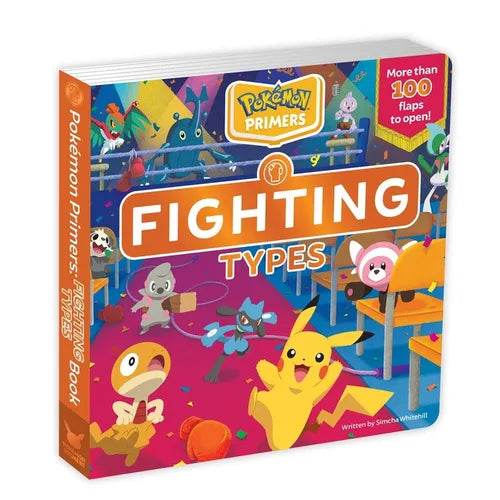Pokémon Primers: Fighting Types Book - Board Book -