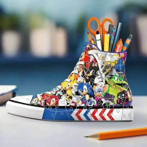 Sonic the Hedgehog Sneaker 112 Piece 3D Jigsaw Puzzle Ravensburger -