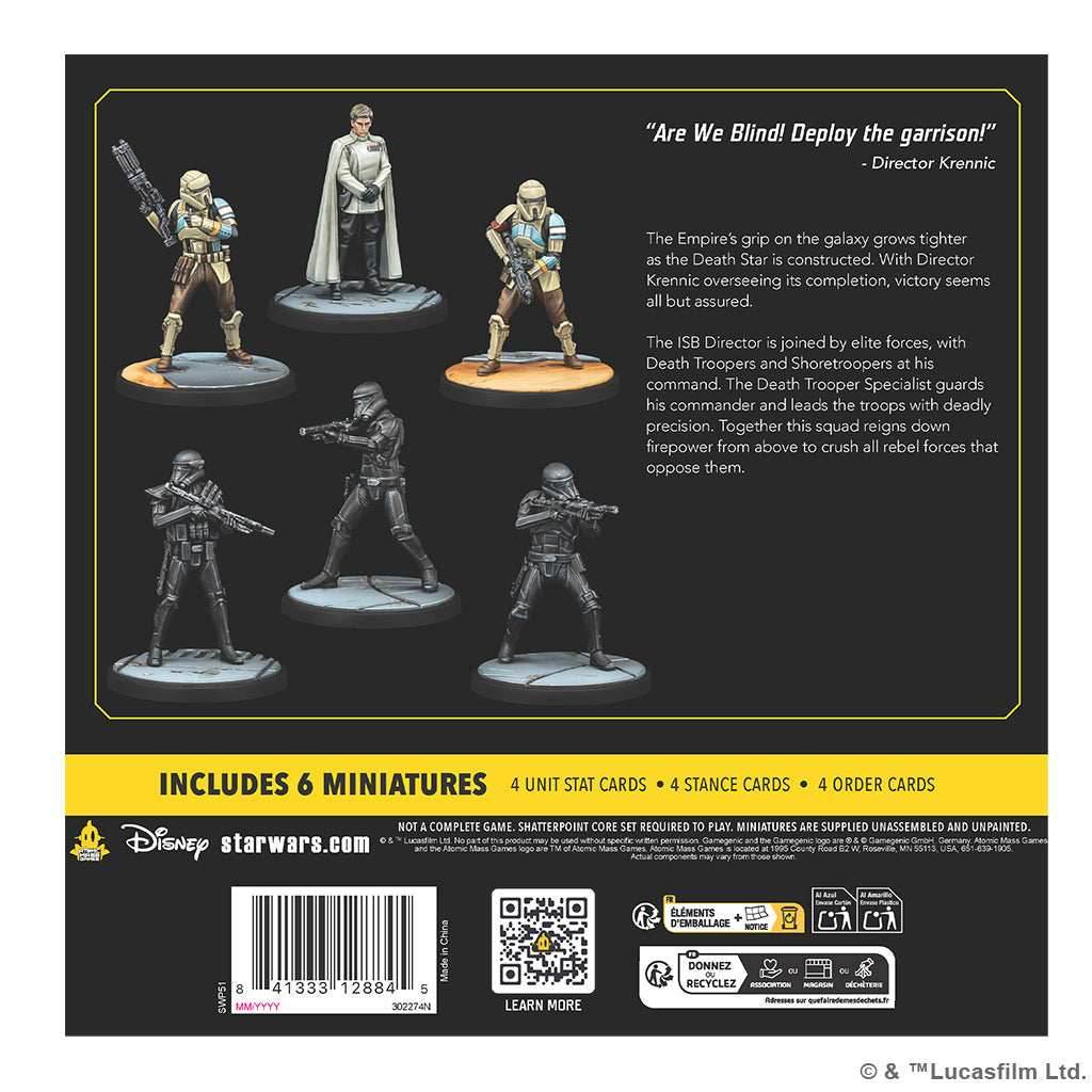Star Wars Shatterpoint: Deploy the Garrison Squad Pack -