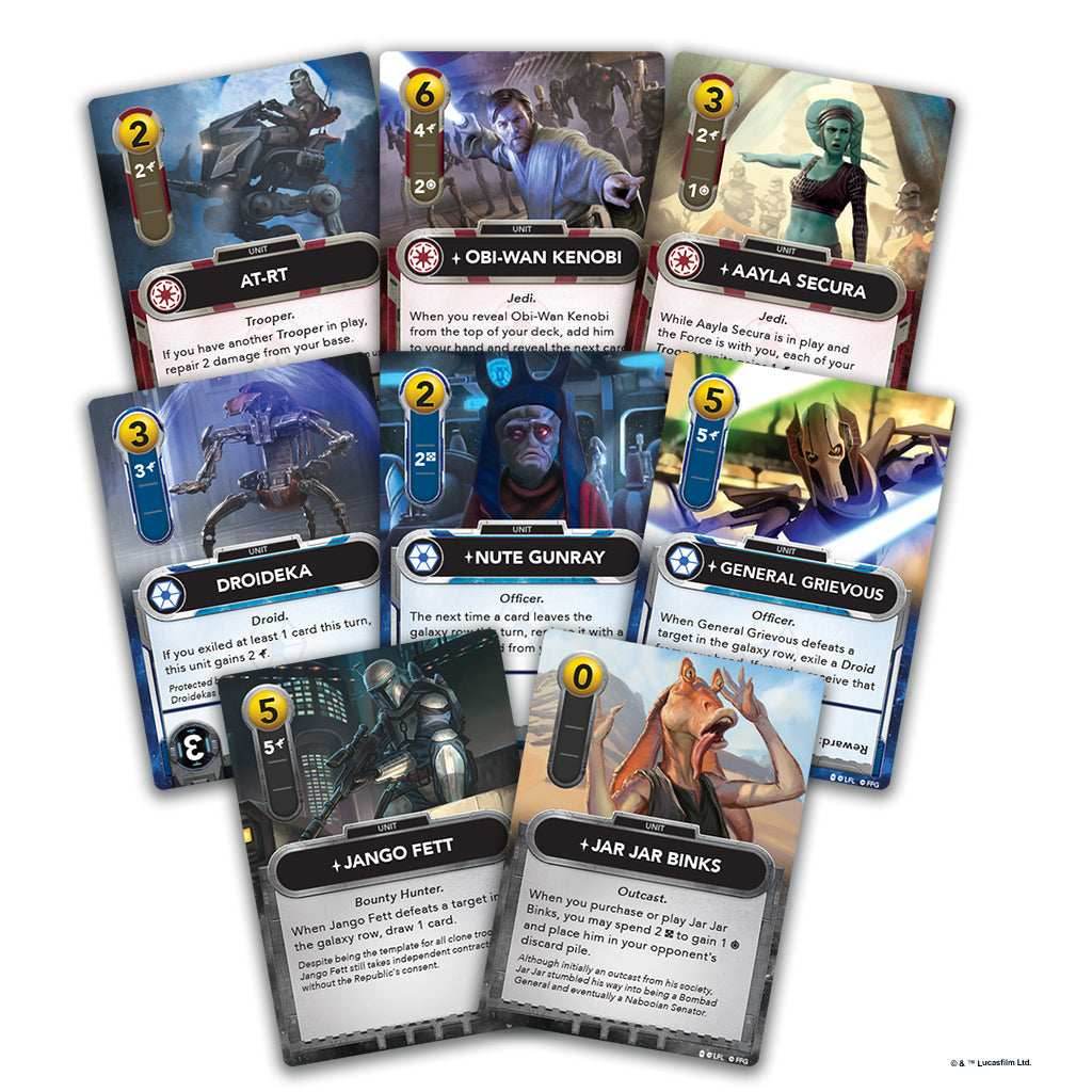 Star Wars: The Deckbuilding Game - Clone Wars Edition -