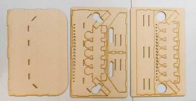 Painting Station - 36mm for Polly Scale, 10ml Tamiya and similar bottles -